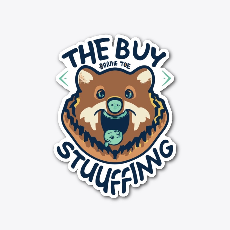 The buy behind the stuffing