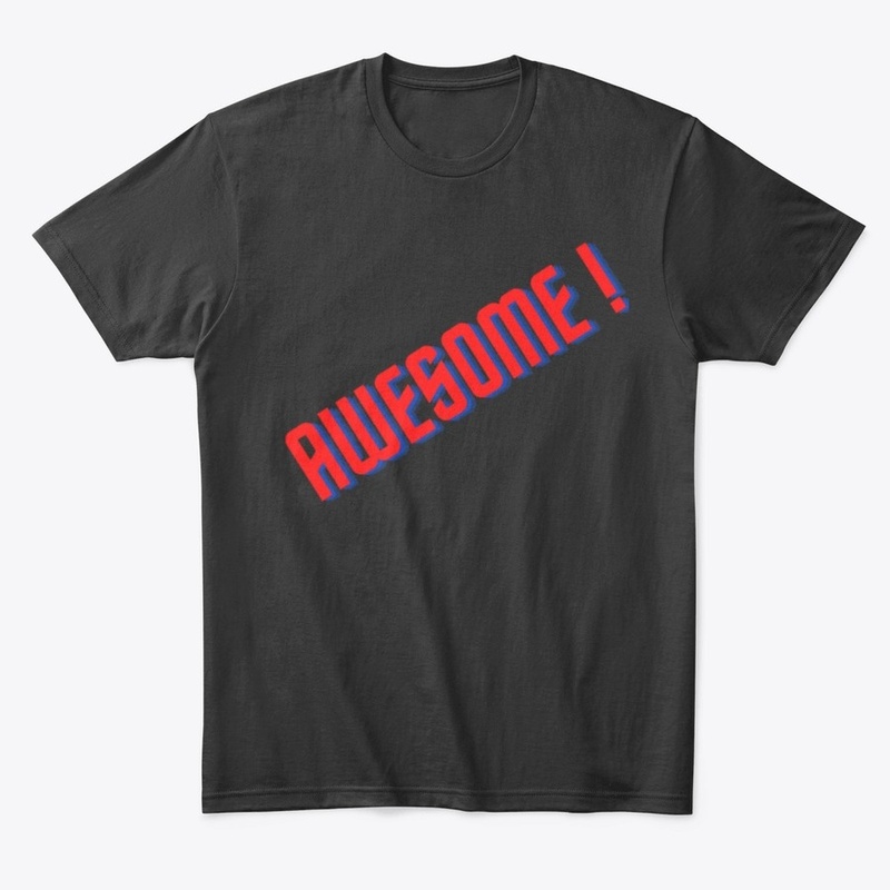 Black Awesome T-Shirt
