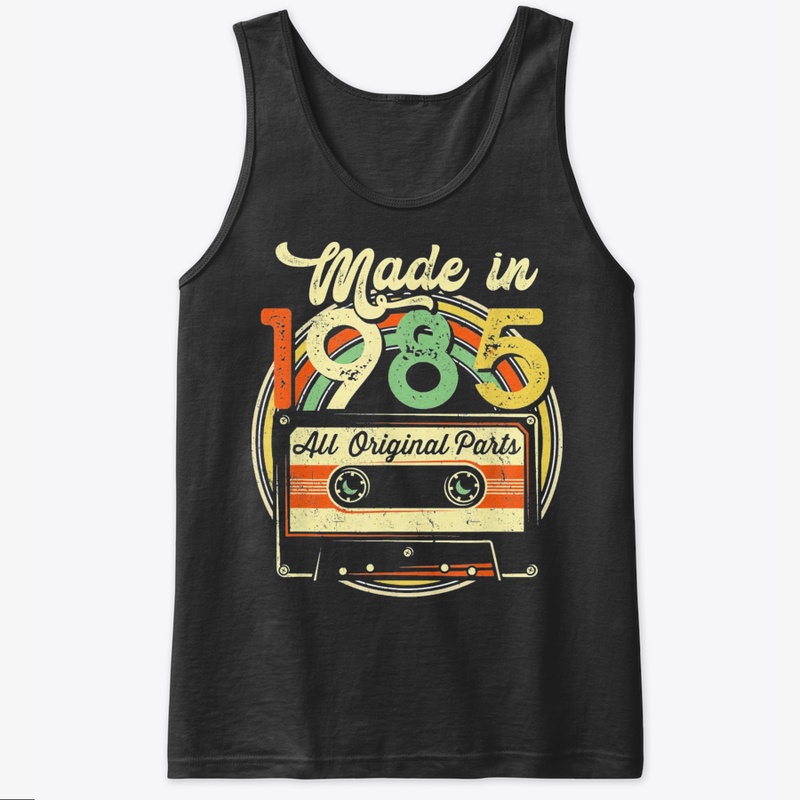 Made In 1985 36Th Birthday Gifts Cassett