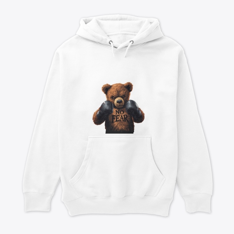 No Fear Fighter Bear – Battle-Ready Cute