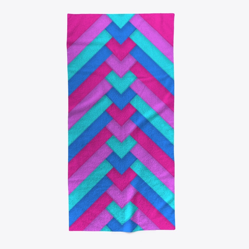 "Mailey" color pattern ribbons