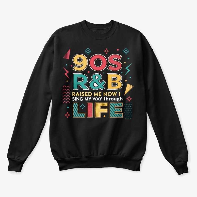  90s R&B – Retro Nostalgi T-shirt design