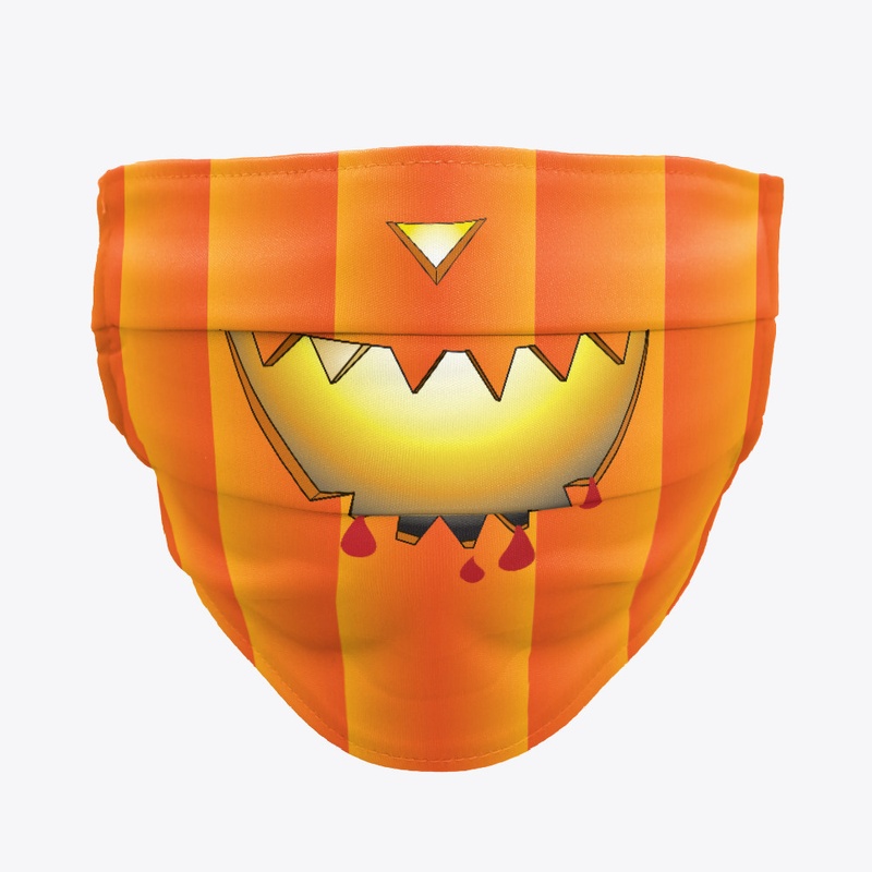 Jack o lantern Pumpkin Face Mask 7