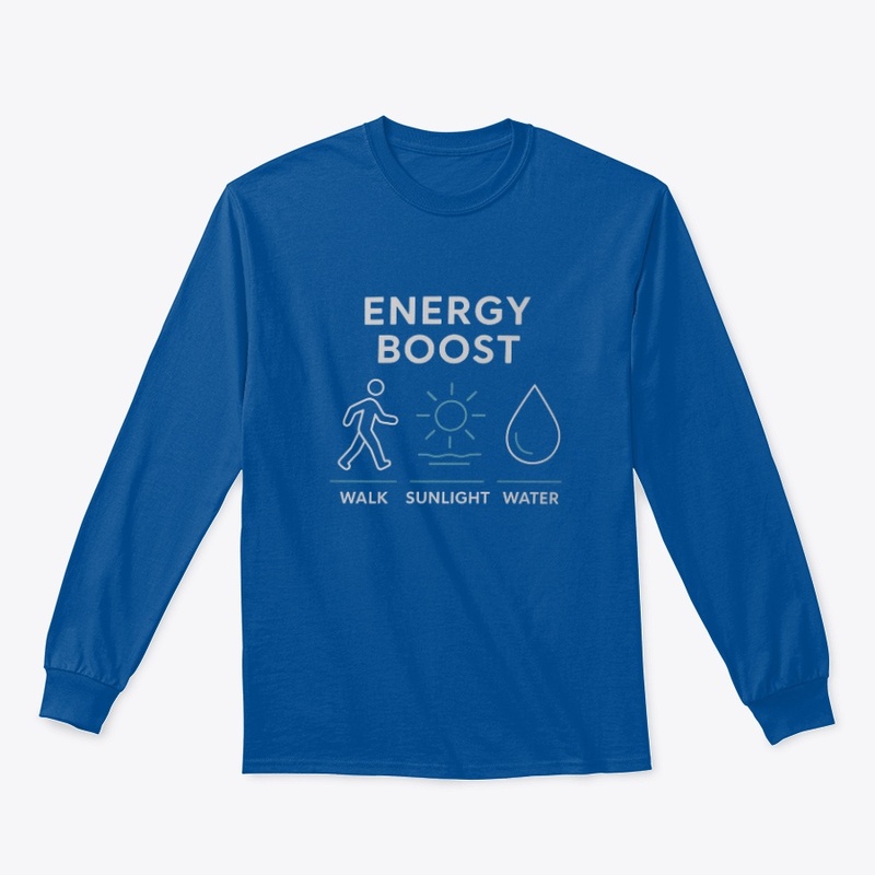 Energy Boost Tee Design