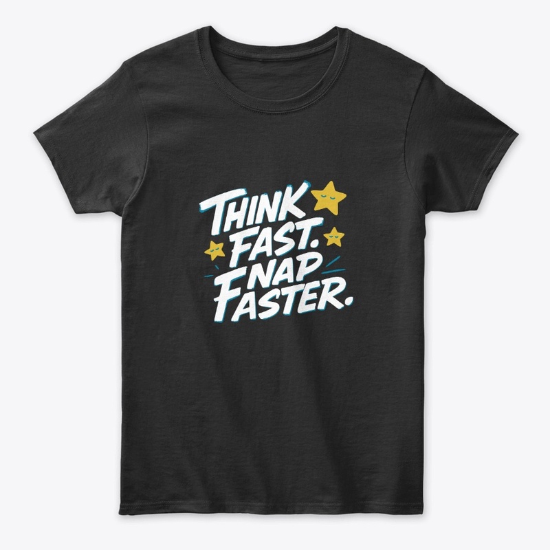 Abyssinian Cat Quote - Think Fast Tee