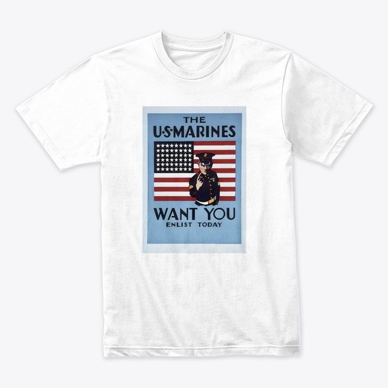 Marines Want You - Next Level 3600 | Premium Ring-Spun Cotton T-Shirt