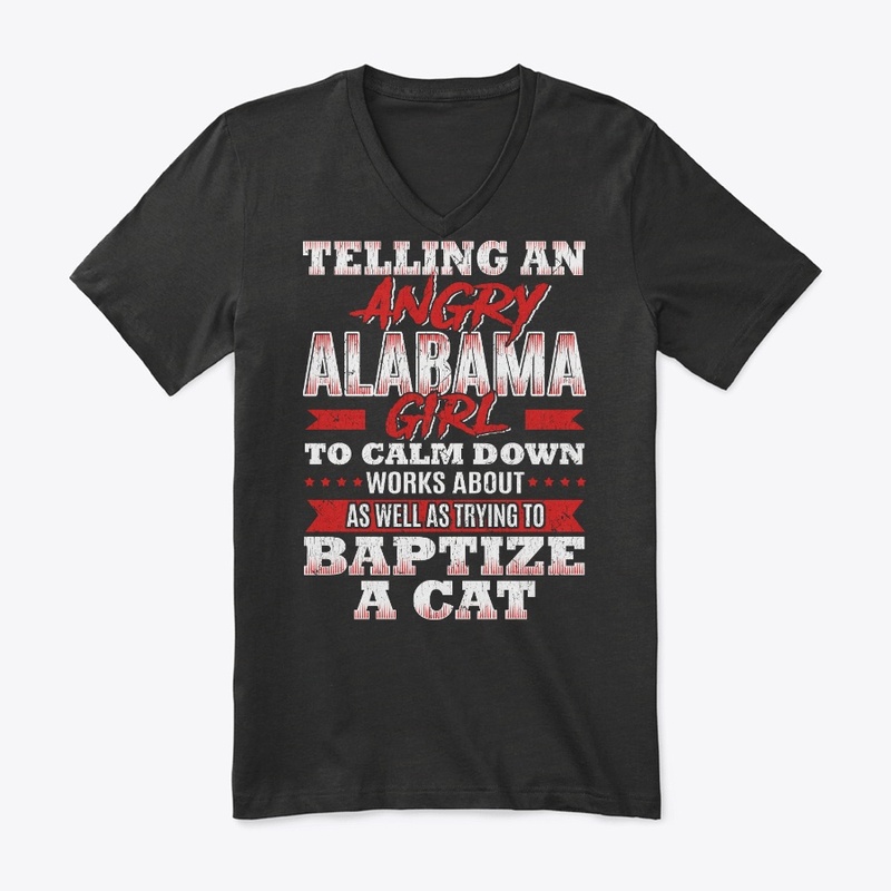 Funny Alabama Girl Gift Calm Down Like
