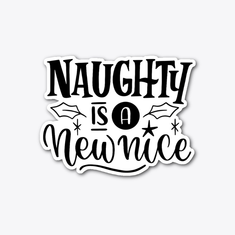 Cheeky Christmas sticker 