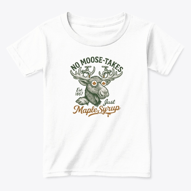 No Moose-takes, Just Maple Syrup Tee