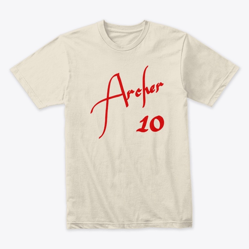 Creme Retro Tee.