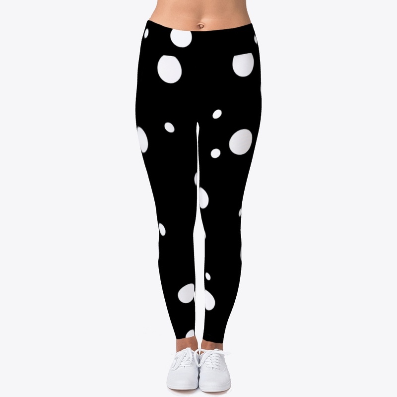 Dona - Classic Black White Retro Dots