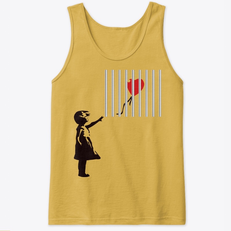 Mood t-shirt art Banksy girl1
