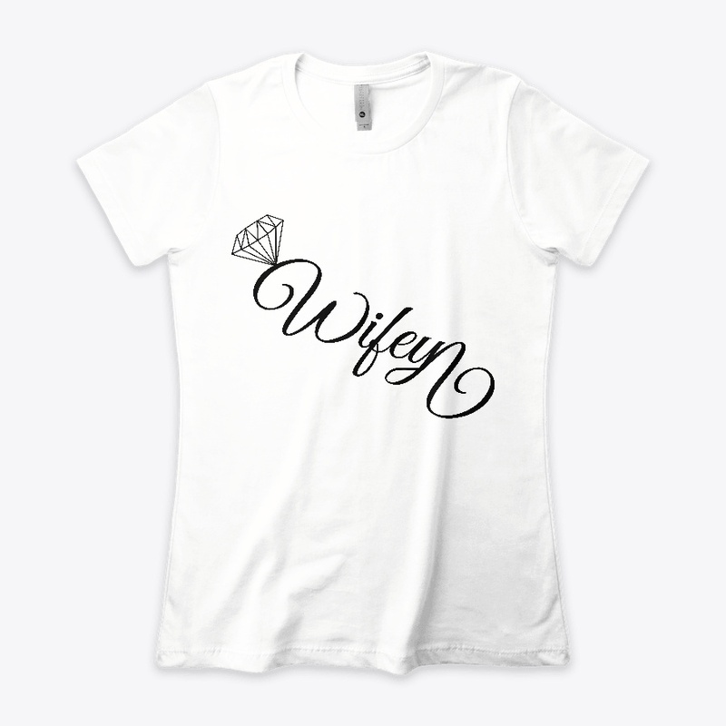 Wifey T-Shirt /black/