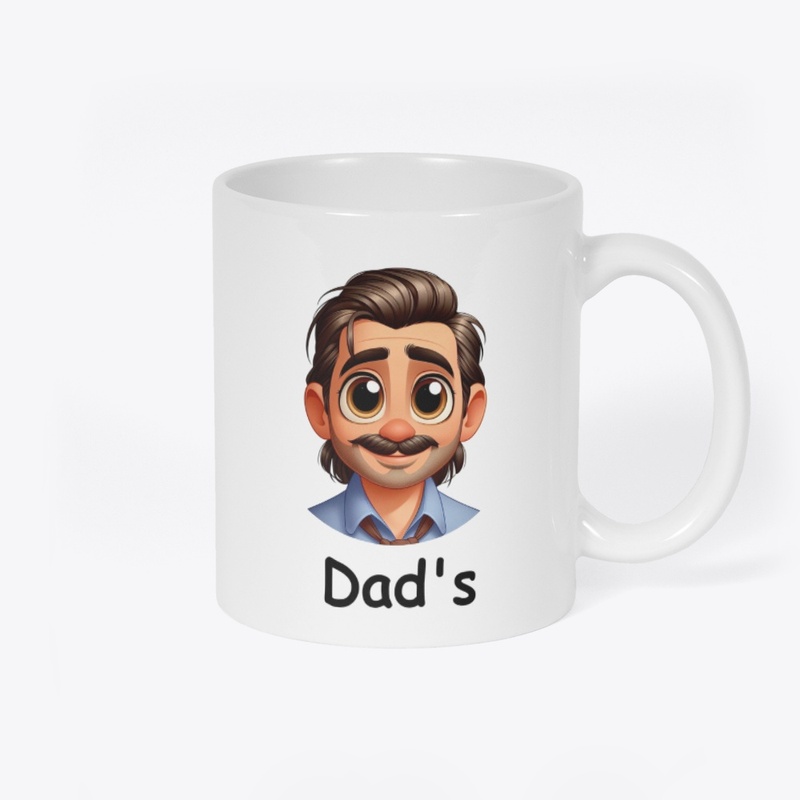 Dad's cup (White)