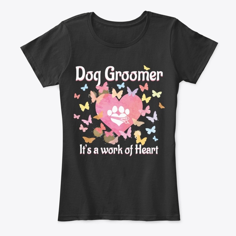 Cute Dog Groomer Pillow