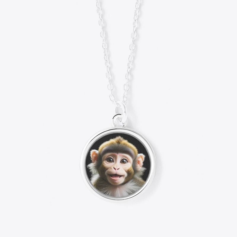 Cute smiling monkey