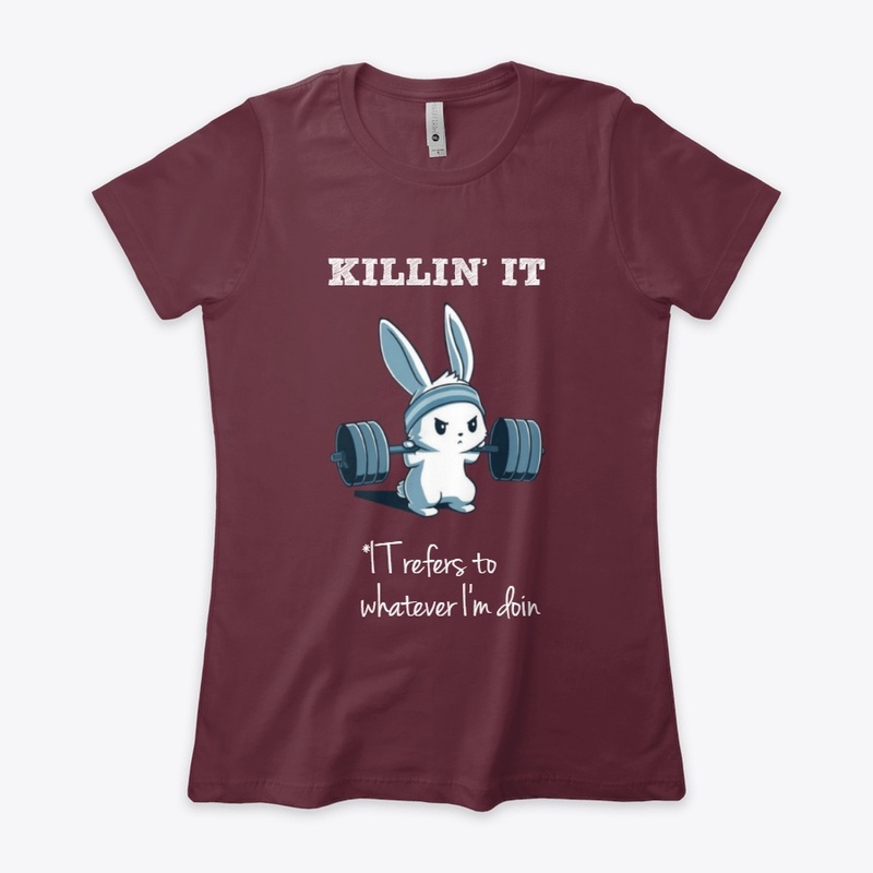 killin it  fitness bunny lift cute fit  
