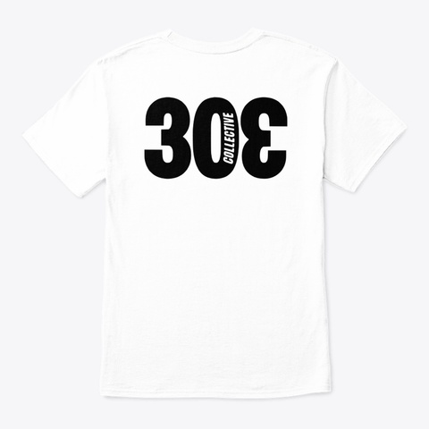 303 Basic Tee White Camiseta Back
