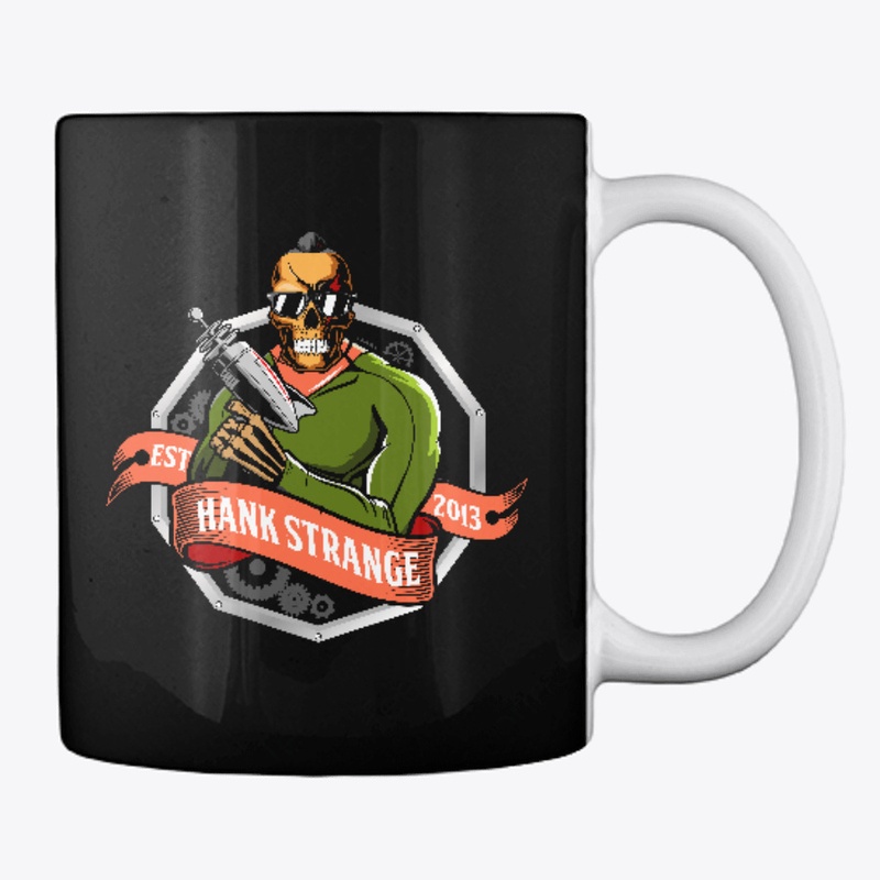 Laser Blaster Hank Strange Logo