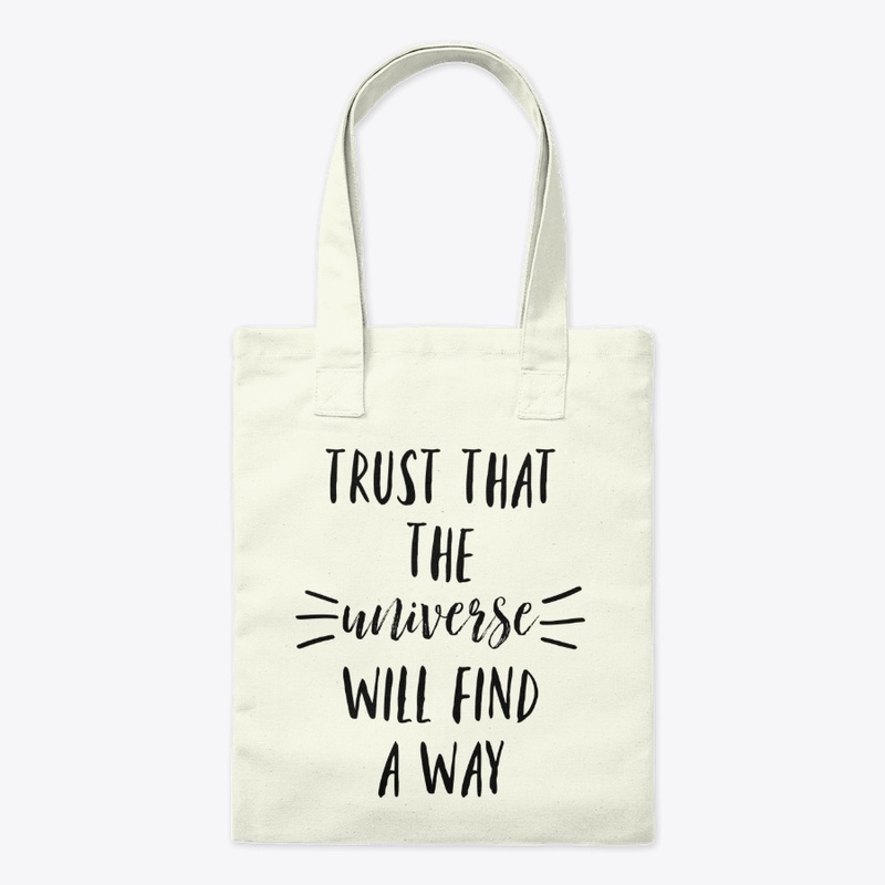 Trust The Universe Grocery Tote Bag