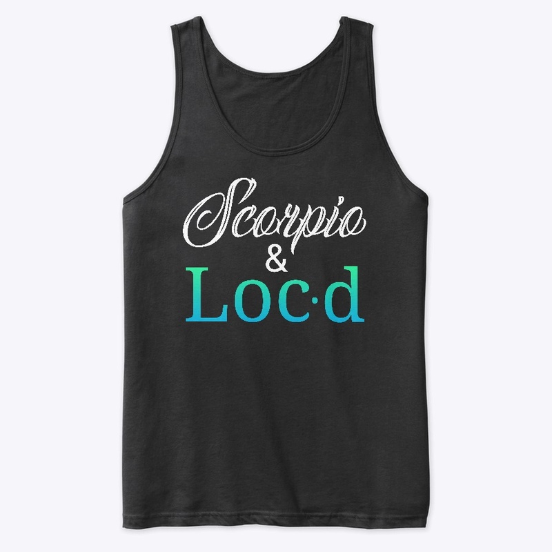 Scorpio & loc'd zodiac tee shirt