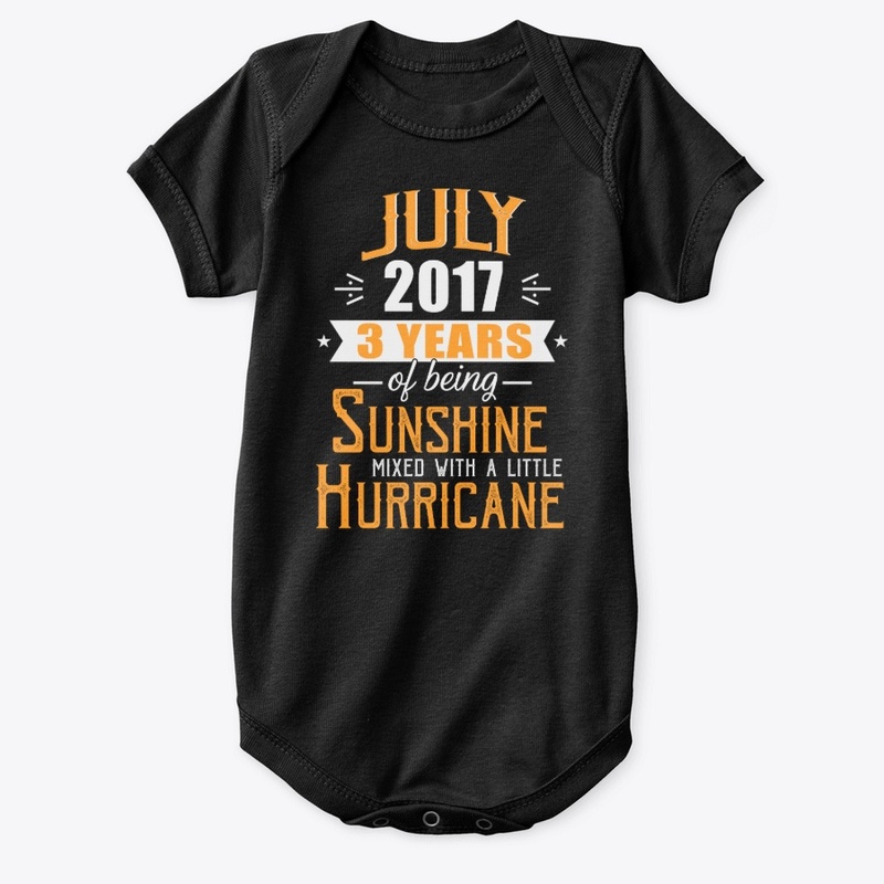 July 2017, 3 Years Anniversary Gift