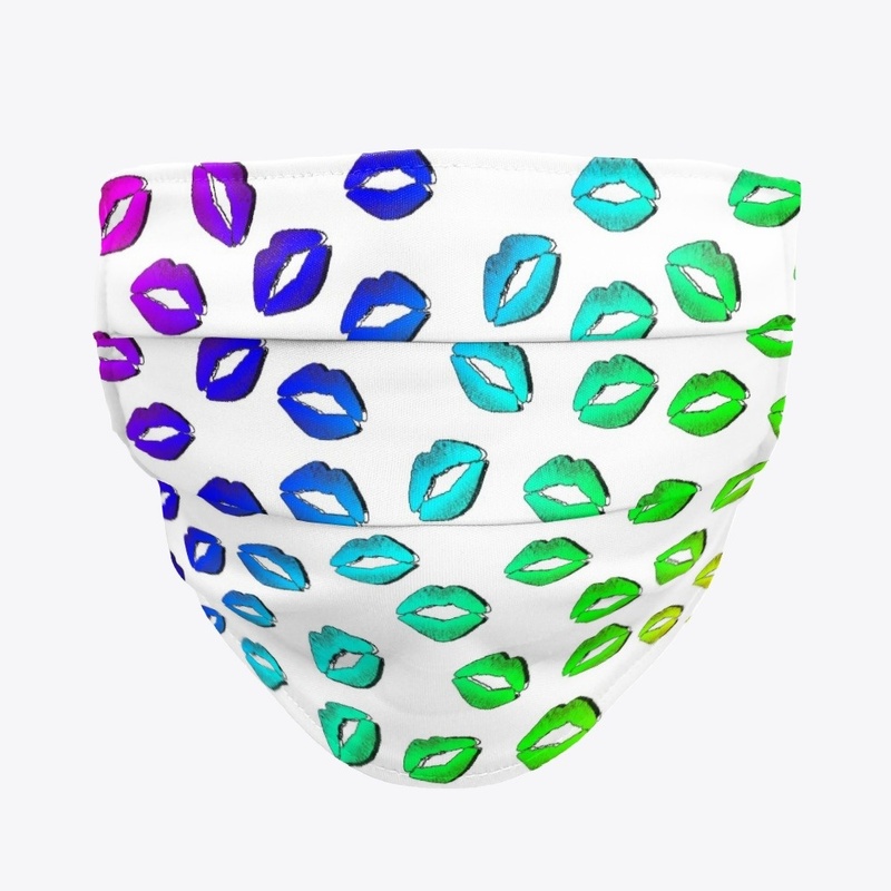 lipstick kisses mask