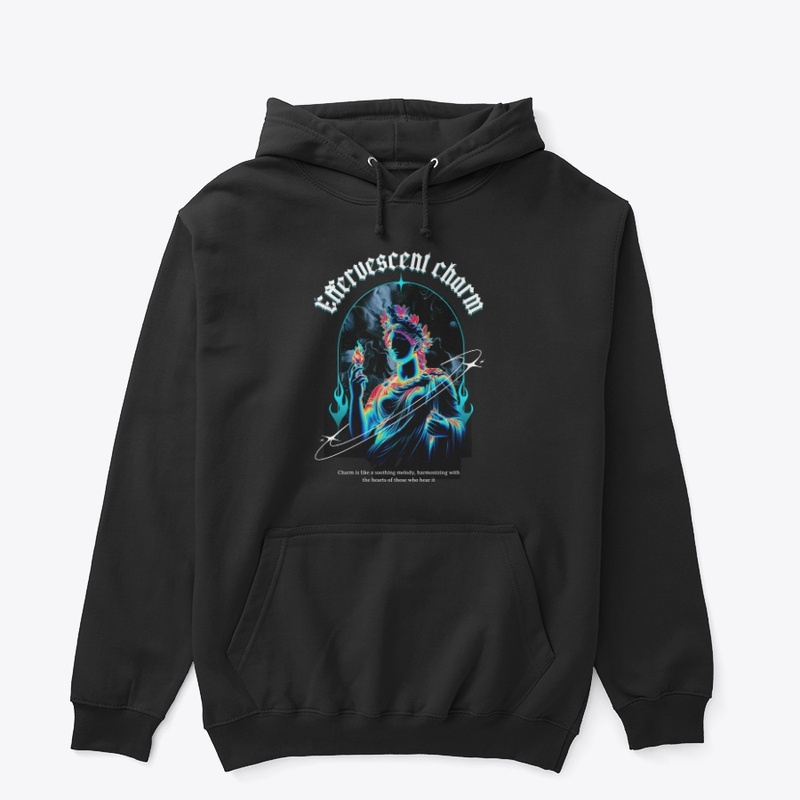 Effervescent Charm Typography Streetwear