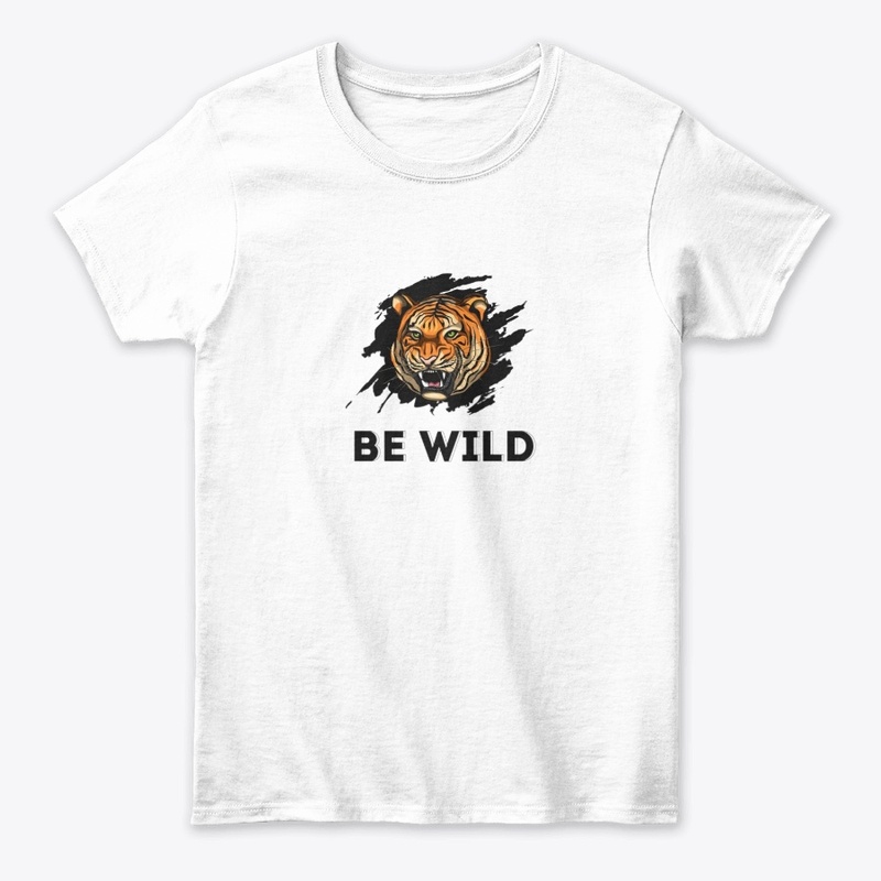 tiger wild t-shirt
