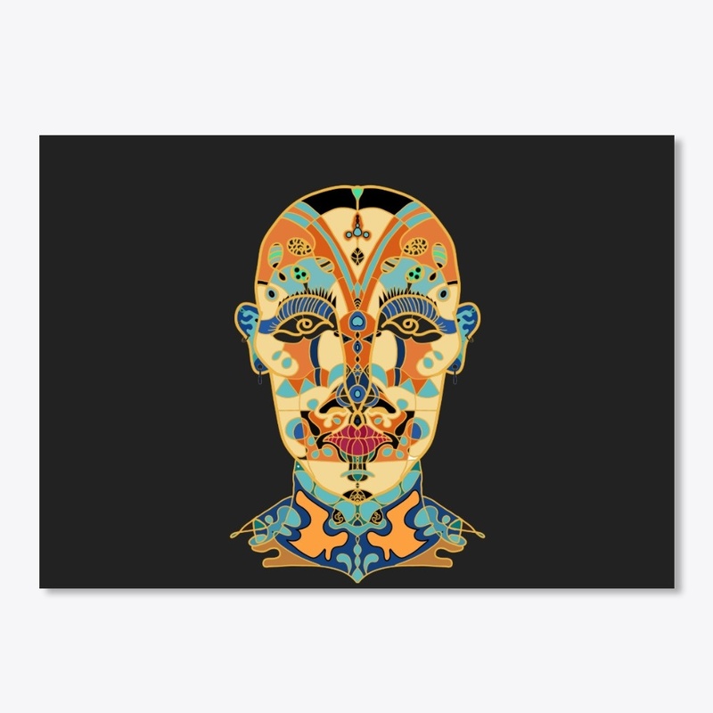 Abstract Tribal Illustration