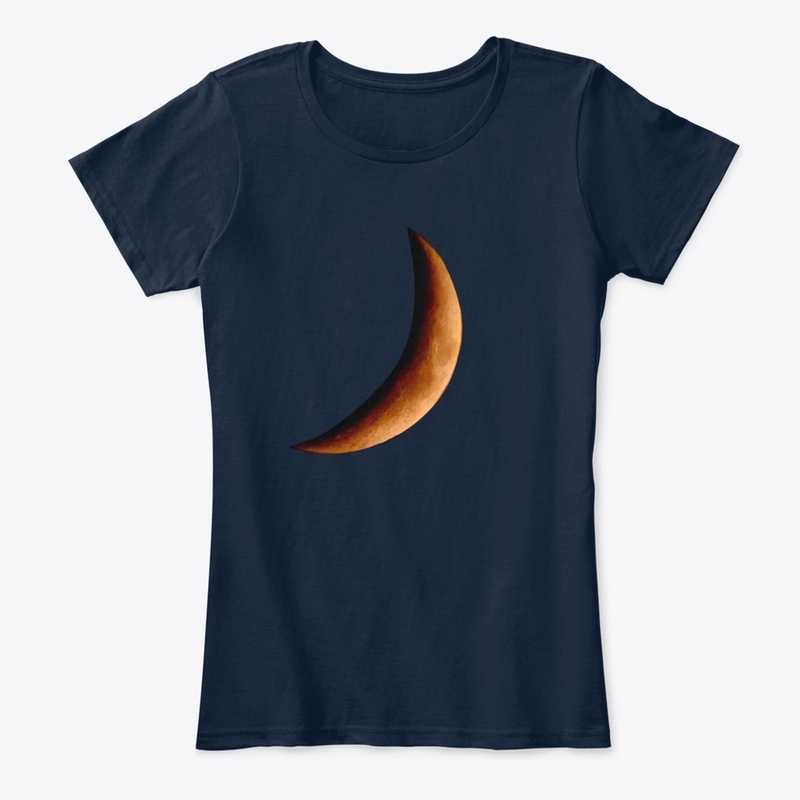 An Autumn Crescent Moon "Fall"