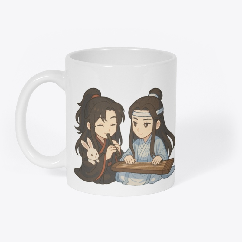 Wei Wuxian & Lan Wangji Chibi Duo Art