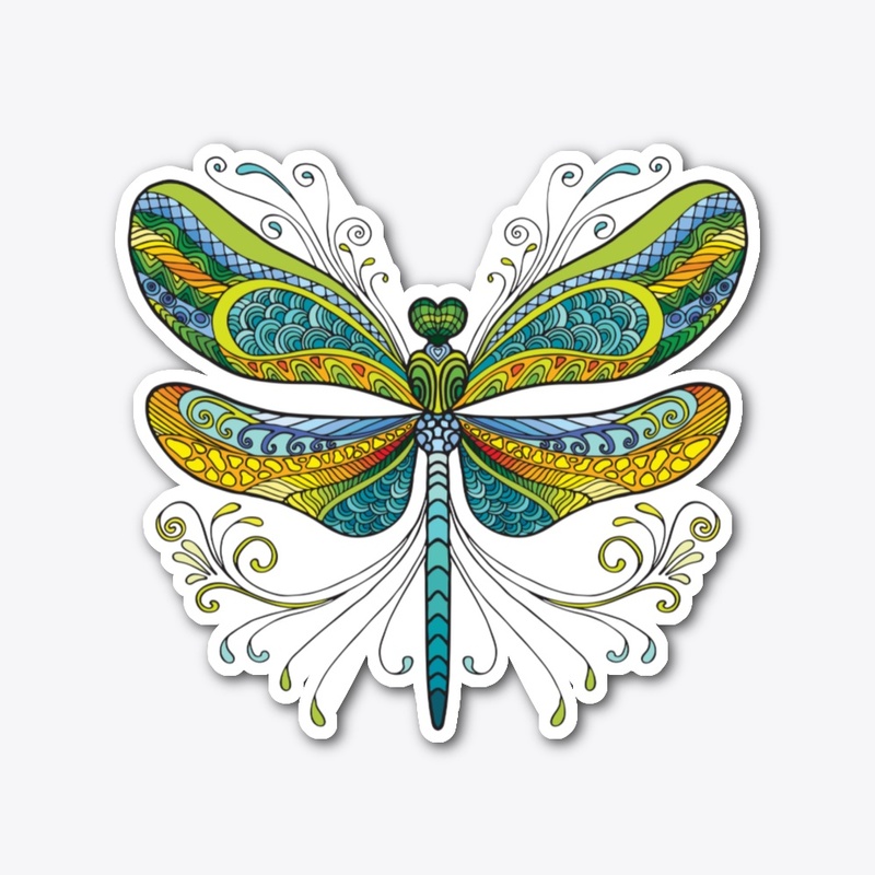 BEAUTIFUL DRAGONFLY