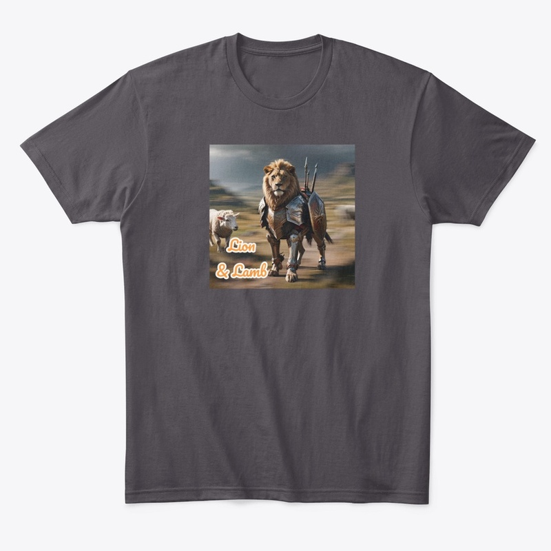 Lion and Lamb prepared to fight 