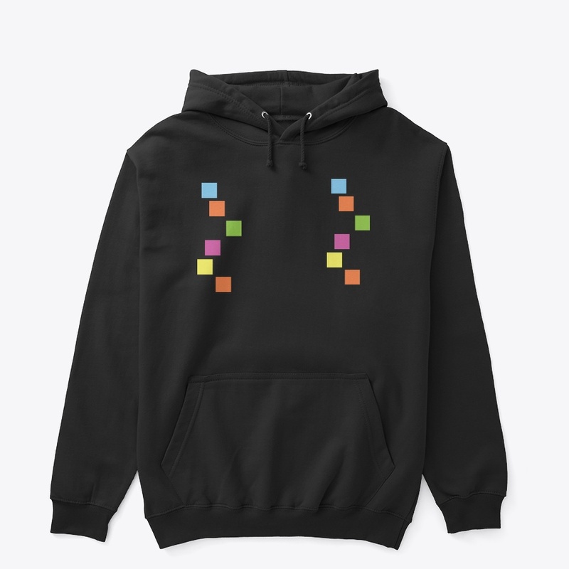 Simple colorful box pattern