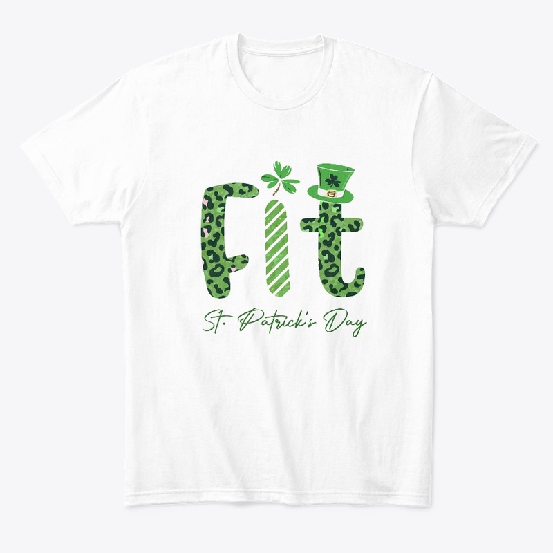 Fit St Patricks Day Funny Irish Shamrock