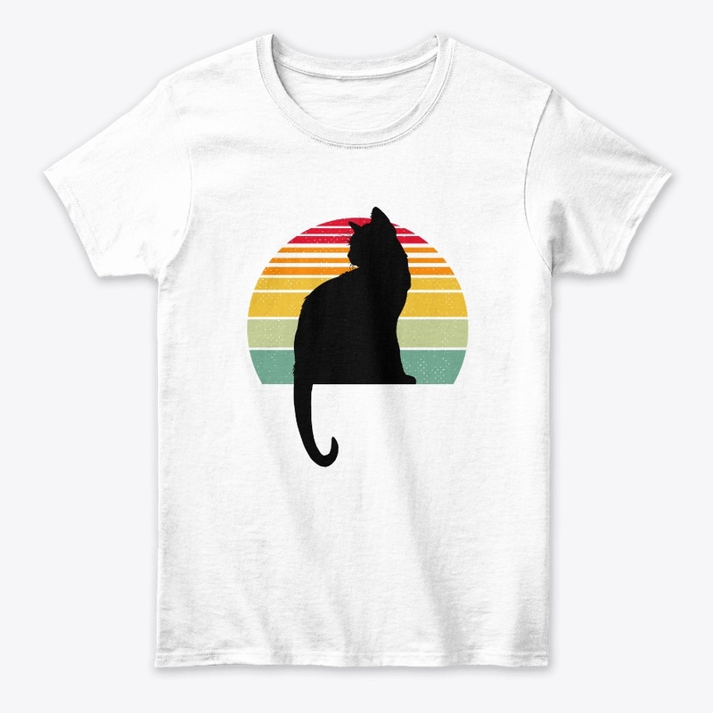 Retro Kitty Silhouette