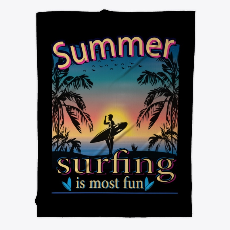 Summer Surfing Is Most Fun