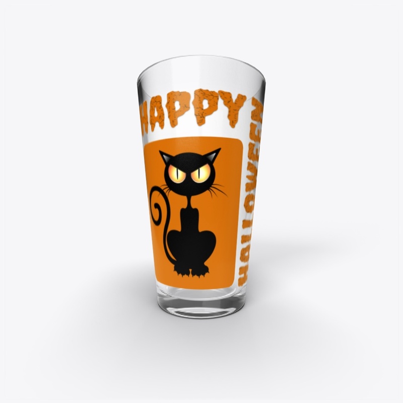 Happy Halloween - Black cat