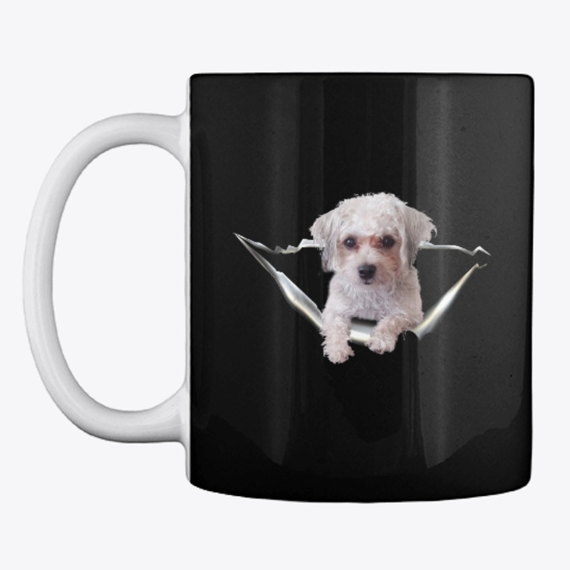 morkie 3D Car sticker