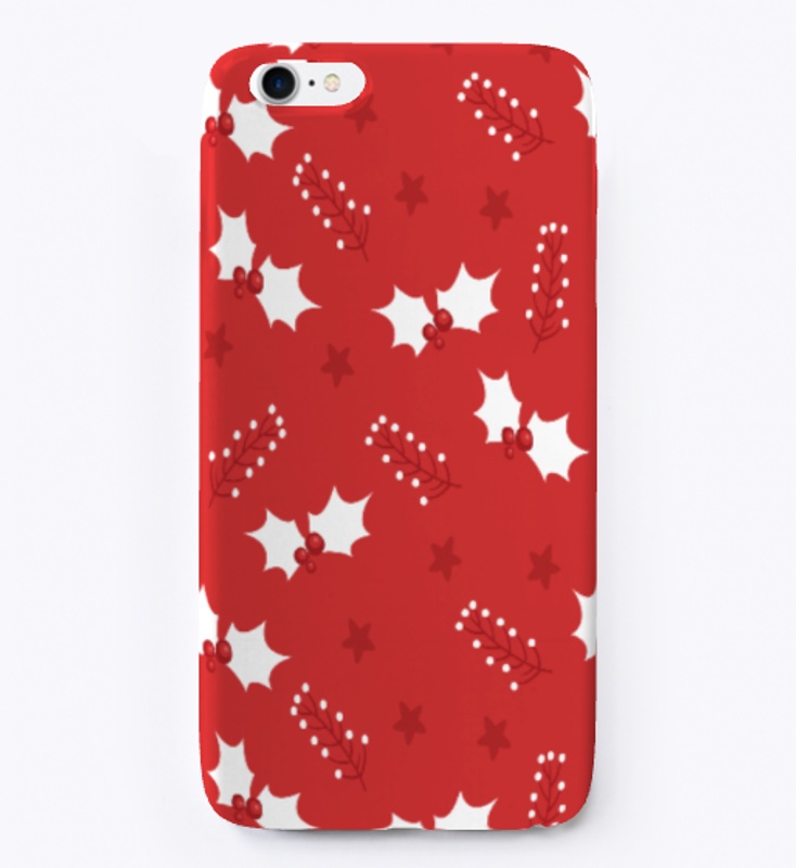Christmas pattern iPhone case