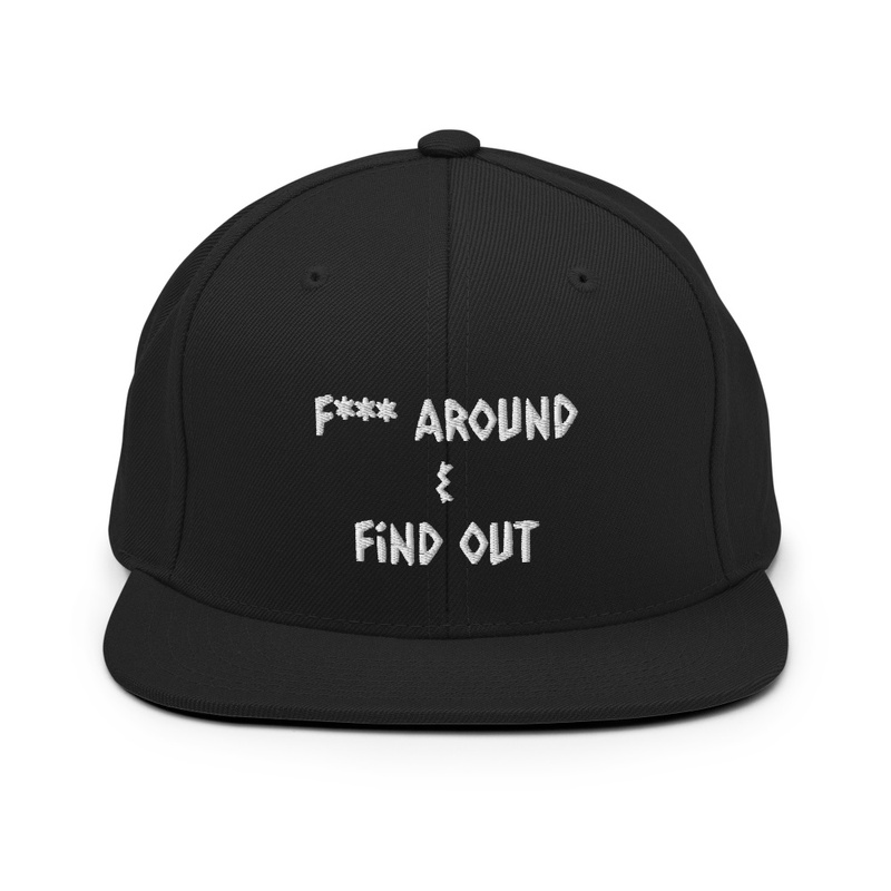 FAFO Snapback Hat