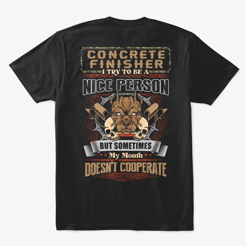 Sarcastic Concrete Finisher