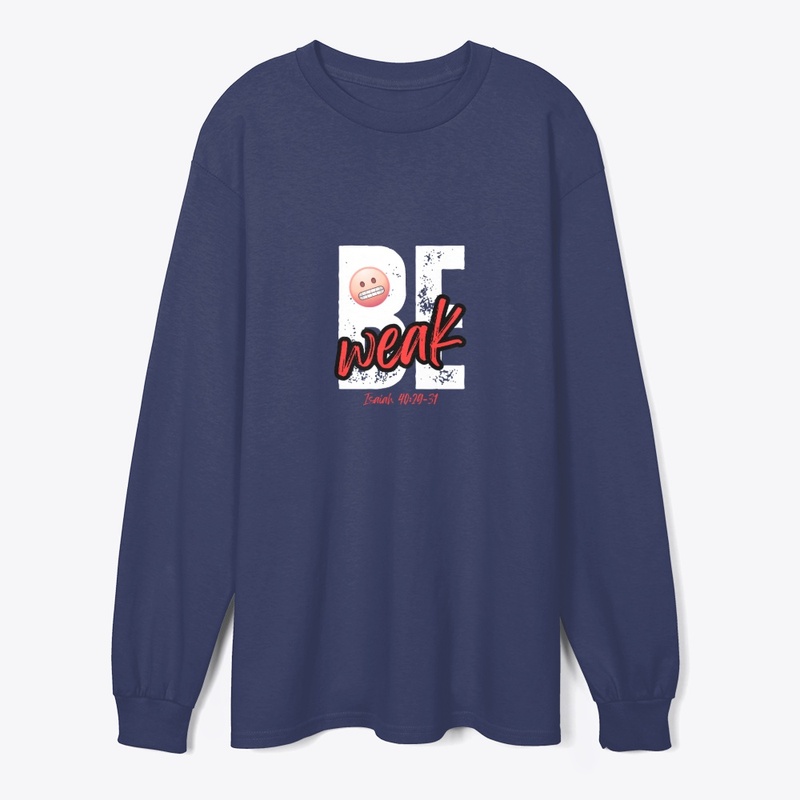 Be Weak (Red-Wht-Blk over Blk/Navy)