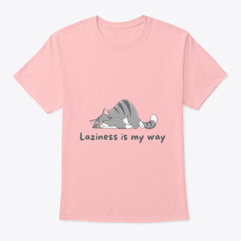 Cute Lazy Cat Design