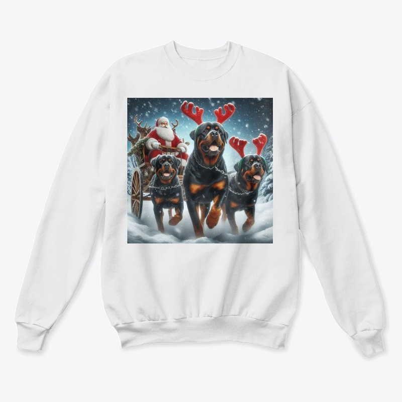 Rottweilers and Santa