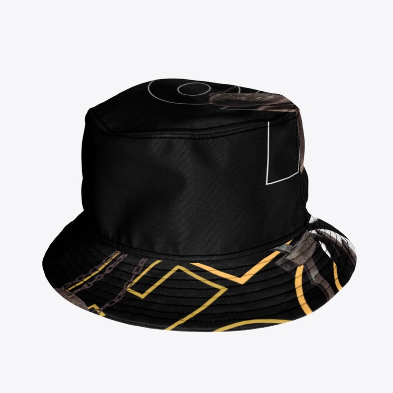 Black and yellow modern hope T Shirt