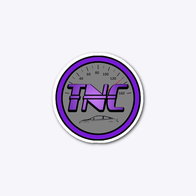 The Nemesis Coupe Logo Sticker (Purple)
