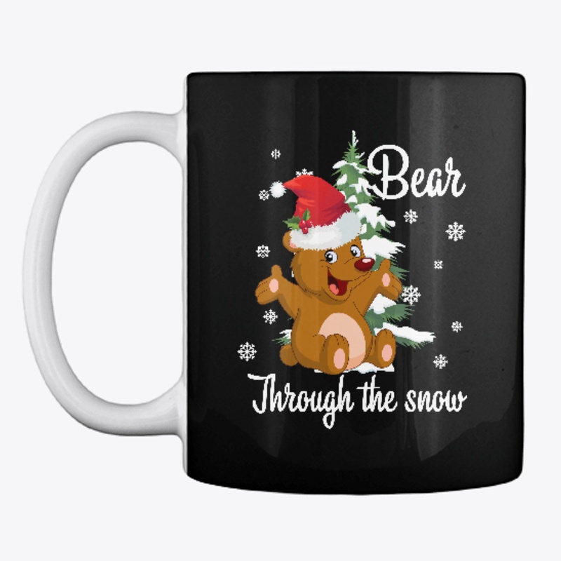 Bear Through The Snow Christmas Shirt