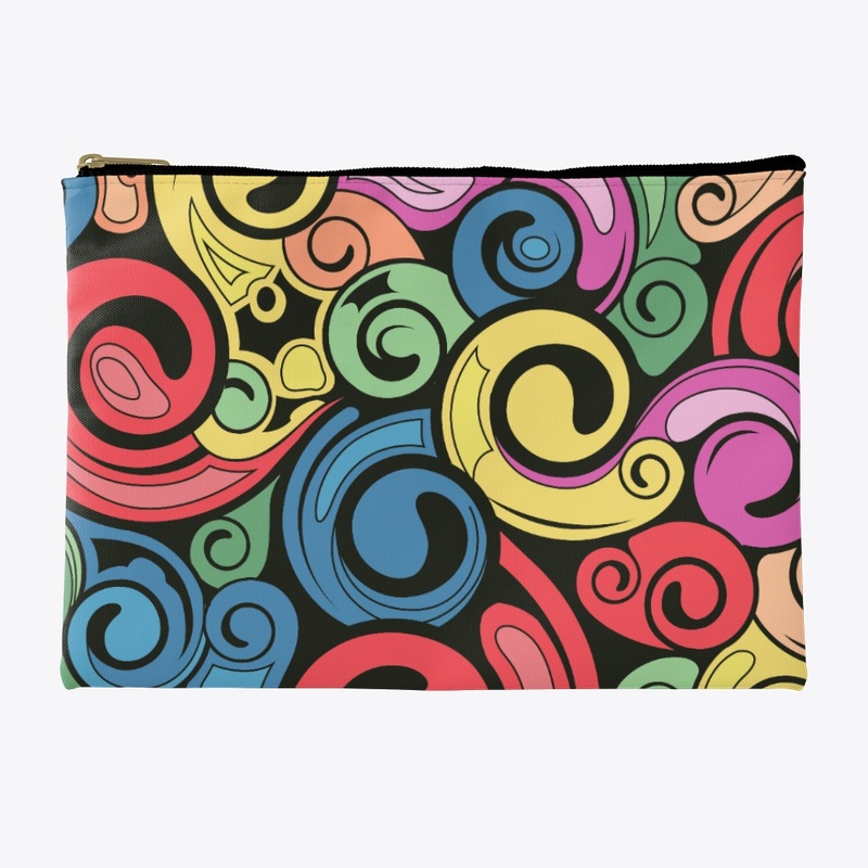 Swirl Retro Art Pattern 